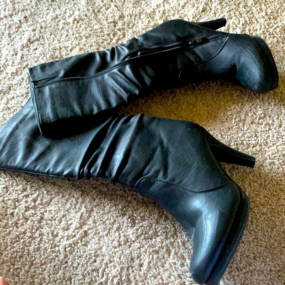 Black boots